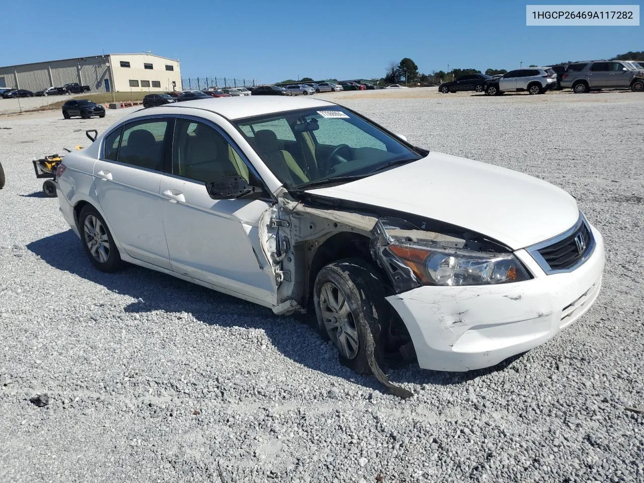 2009 Honda Accord Lxp VIN: 1HGCP26469A117282 Lot: 77366994