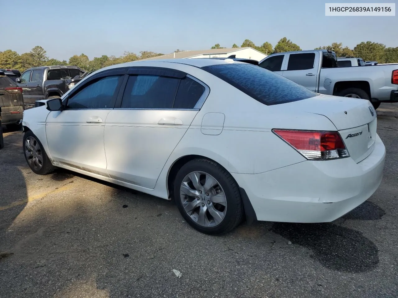 2009 Honda Accord Exl VIN: 1HGCP26839A149156 Lot: 77466394