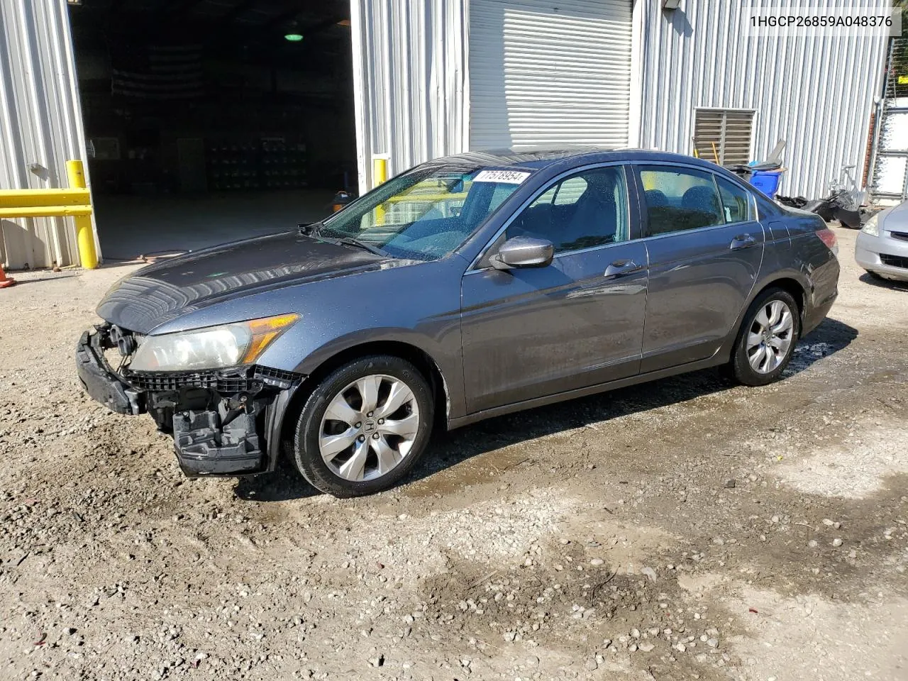 2009 Honda Accord Exl VIN: 1HGCP26859A048376 Lot: 77578954