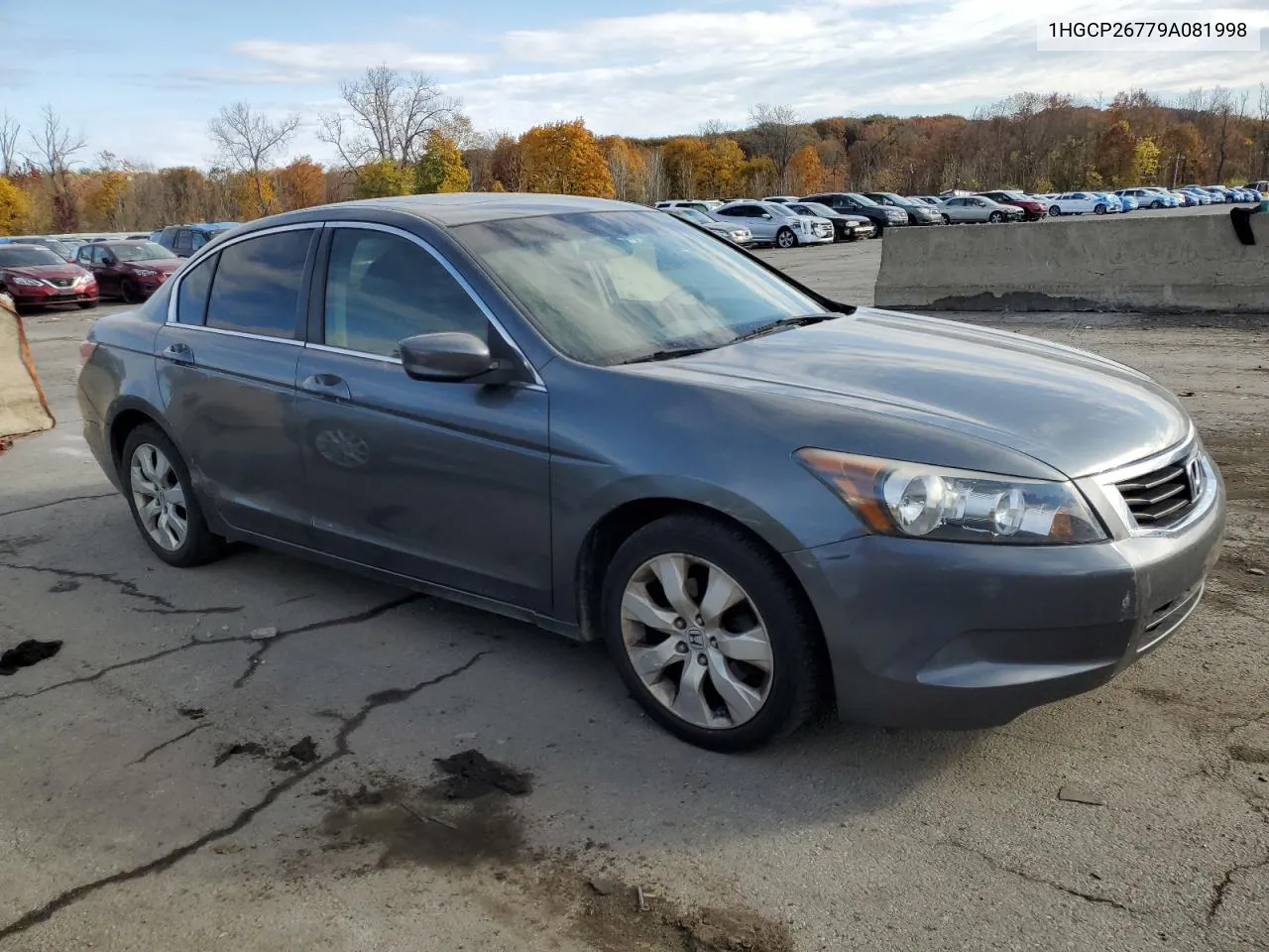 2009 Honda Accord Ex VIN: 1HGCP26779A081998 Lot: 77599394