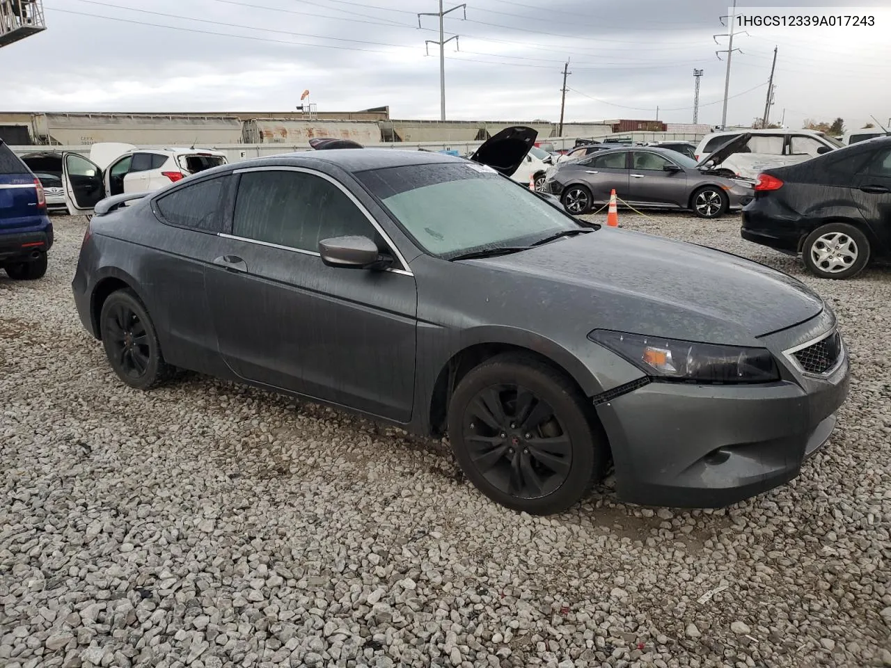 1HGCS12339A017243 2009 Honda Accord Lx