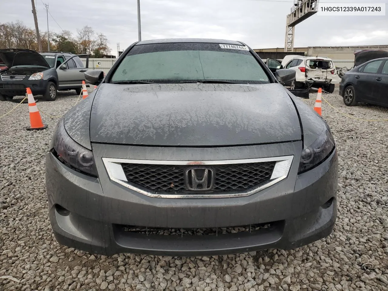 1HGCS12339A017243 2009 Honda Accord Lx