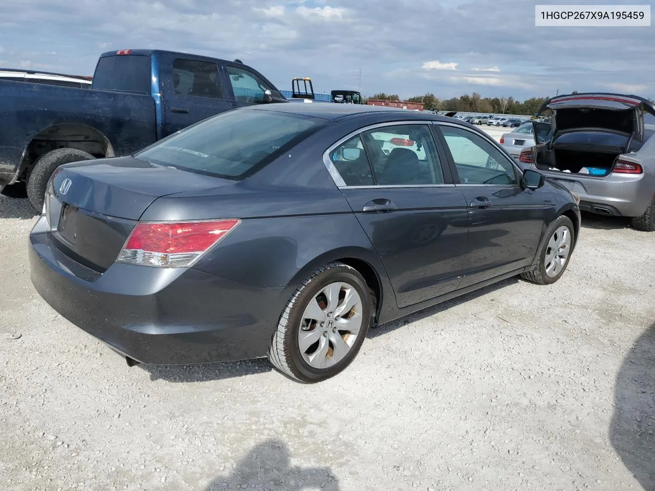 2009 Honda Accord Ex VIN: 1HGCP267X9A195459 Lot: 77808394