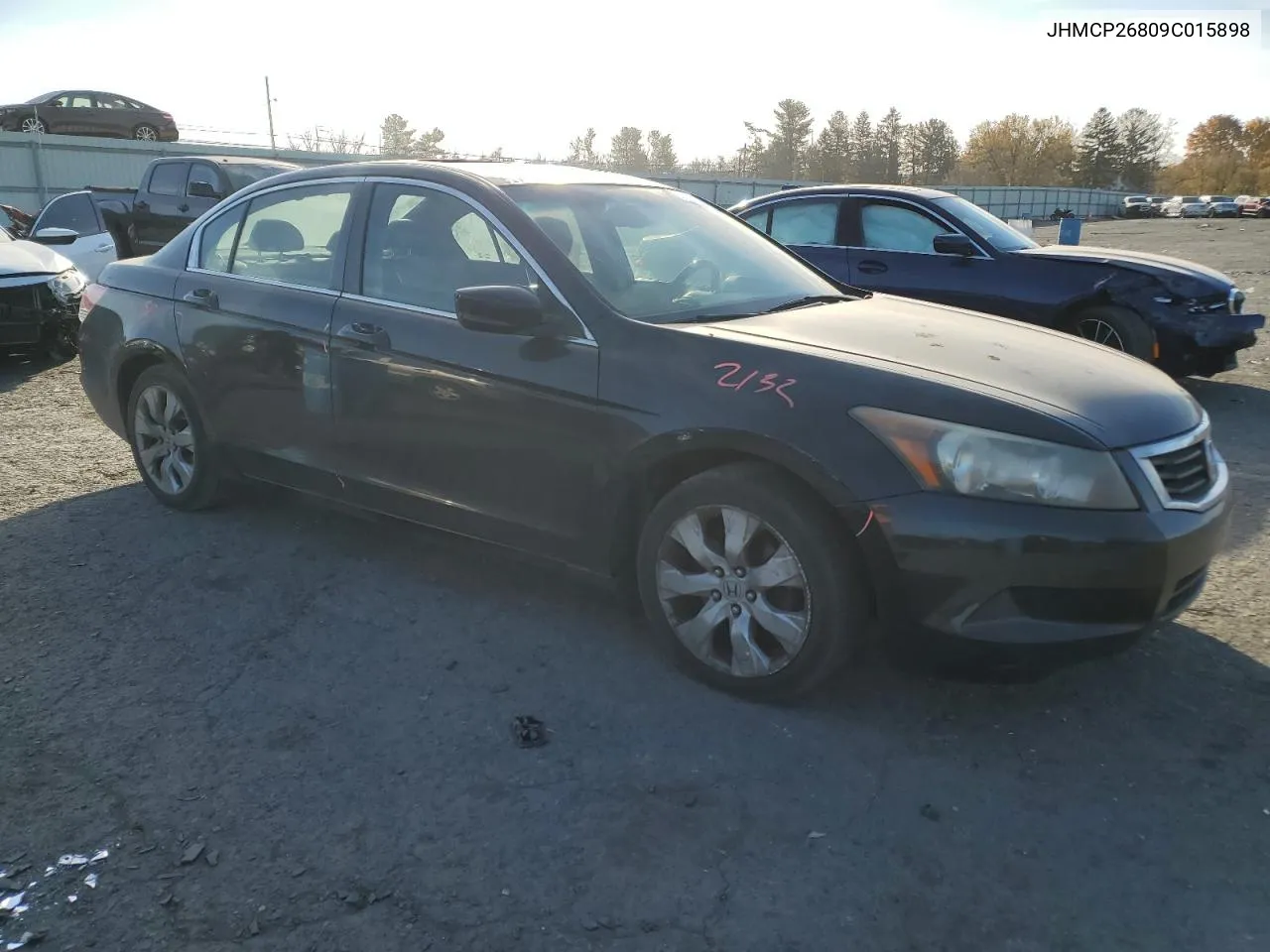 2009 Honda Accord Exl VIN: JHMCP26809C015898 Lot: 77848344