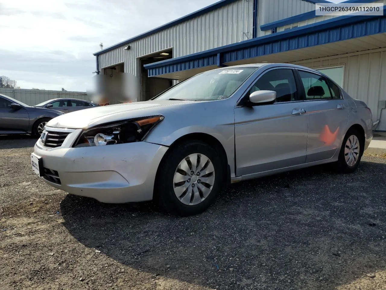 2009 Honda Accord Lx VIN: 1HGCP26349A112010 Lot: 77971724