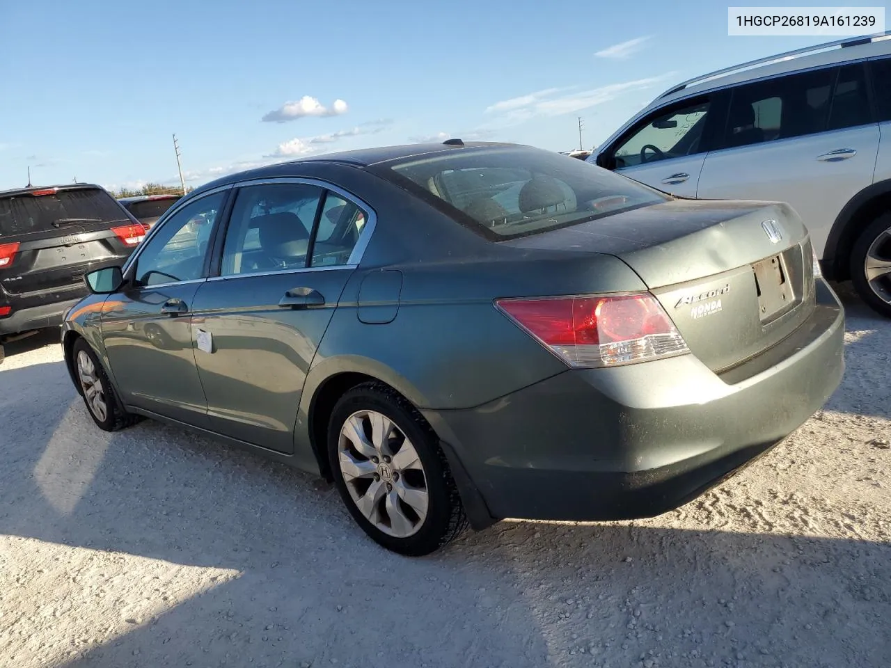 2009 Honda Accord Exl VIN: 1HGCP26819A161239 Lot: 78090164