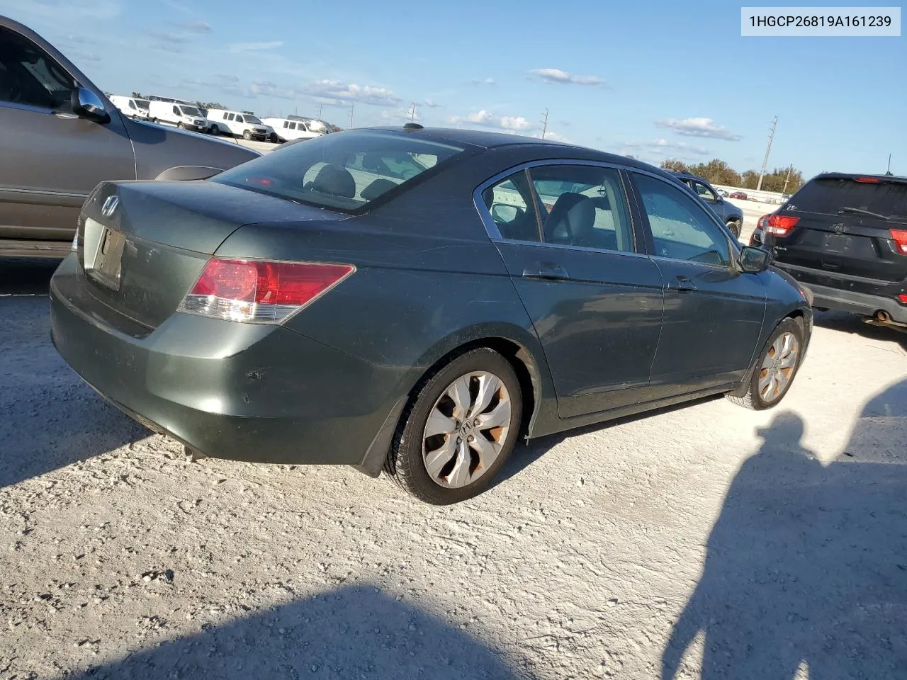 2009 Honda Accord Exl VIN: 1HGCP26819A161239 Lot: 78090164