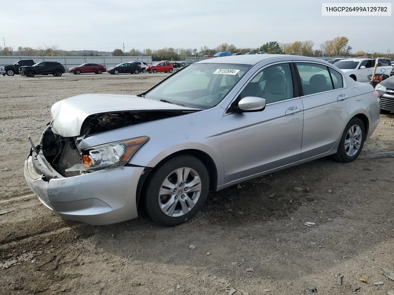 2009 Honda Accord Lxp VIN: 1HGCP26499A129782 Lot: 78153994