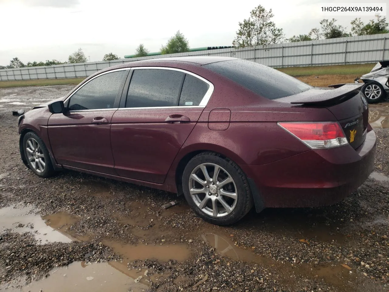 2009 Honda Accord Lxp VIN: 1HGCP264X9A139494 Lot: 78308134