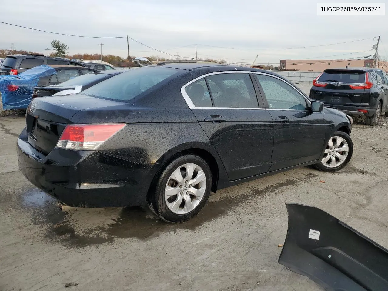 2009 Honda Accord Exl VIN: 1HGCP26859A075741 Lot: 78527214