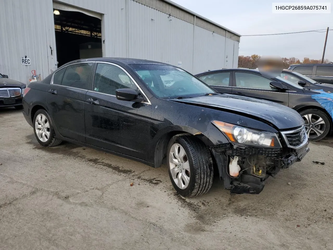 2009 Honda Accord Exl VIN: 1HGCP26859A075741 Lot: 78527214