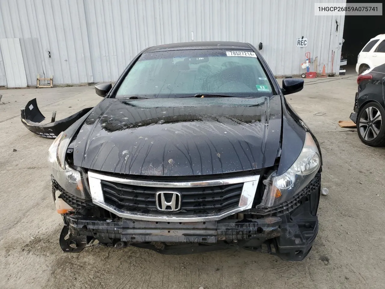 2009 Honda Accord Exl VIN: 1HGCP26859A075741 Lot: 78527214