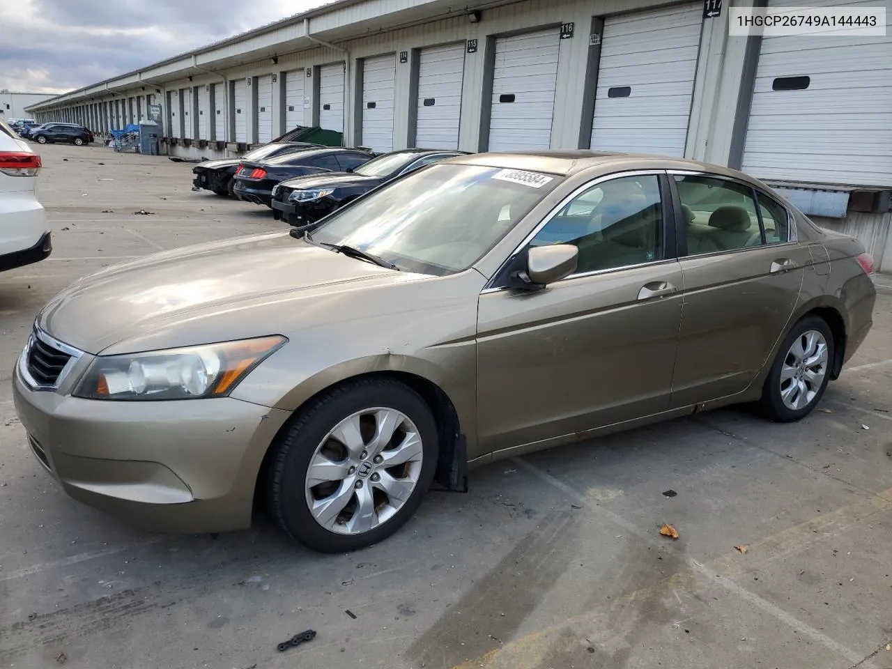 2009 Honda Accord Ex VIN: 1HGCP26749A144443 Lot: 78595584