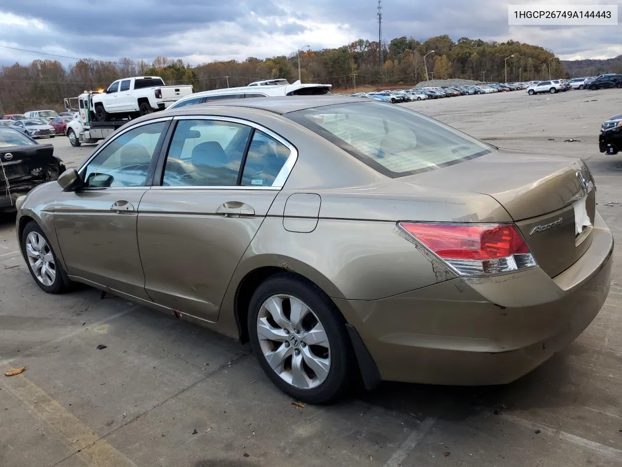 2009 Honda Accord Ex VIN: 1HGCP26749A144443 Lot: 78595584