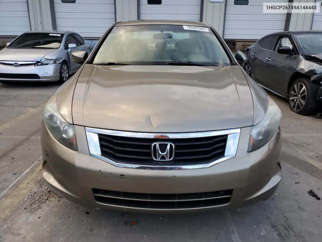 2009 Honda Accord Ex VIN: 1HGCP26749A144443 Lot: 78595584