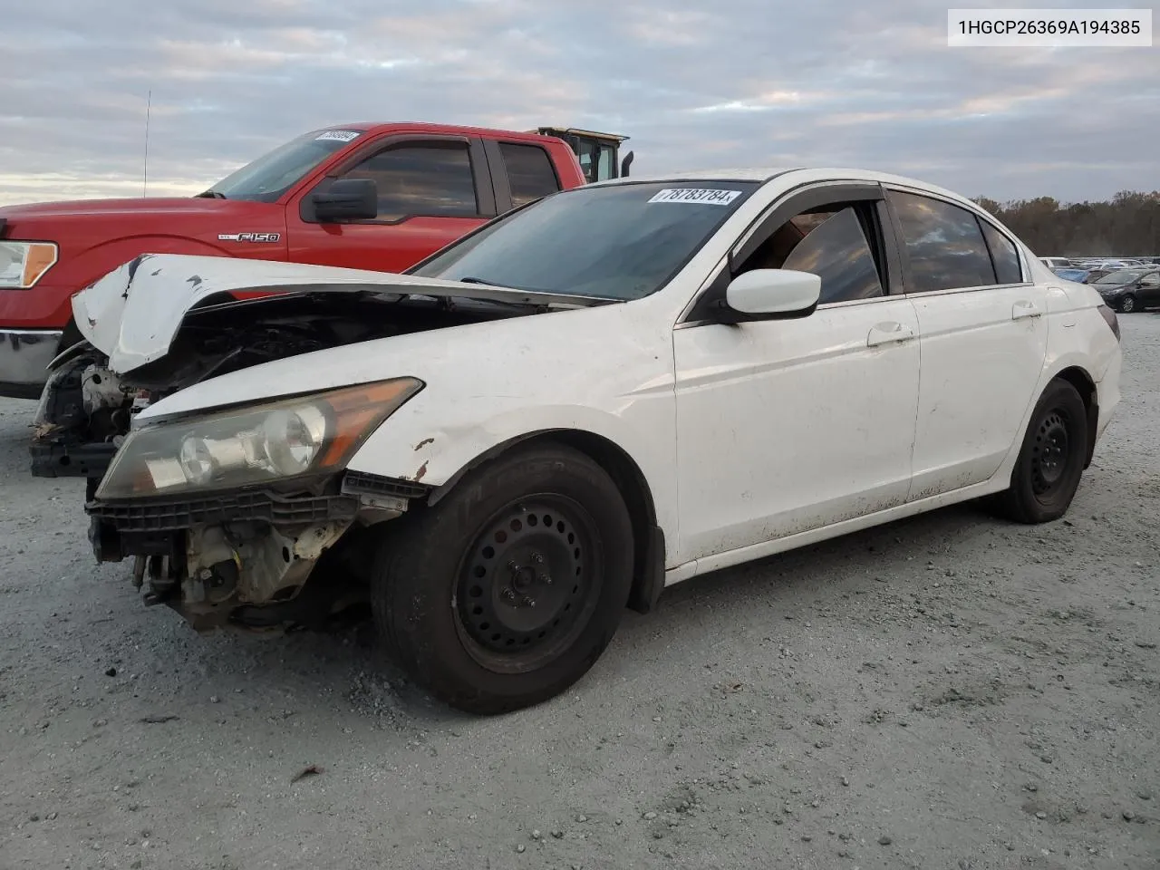 1HGCP26369A194385 2009 Honda Accord Lx