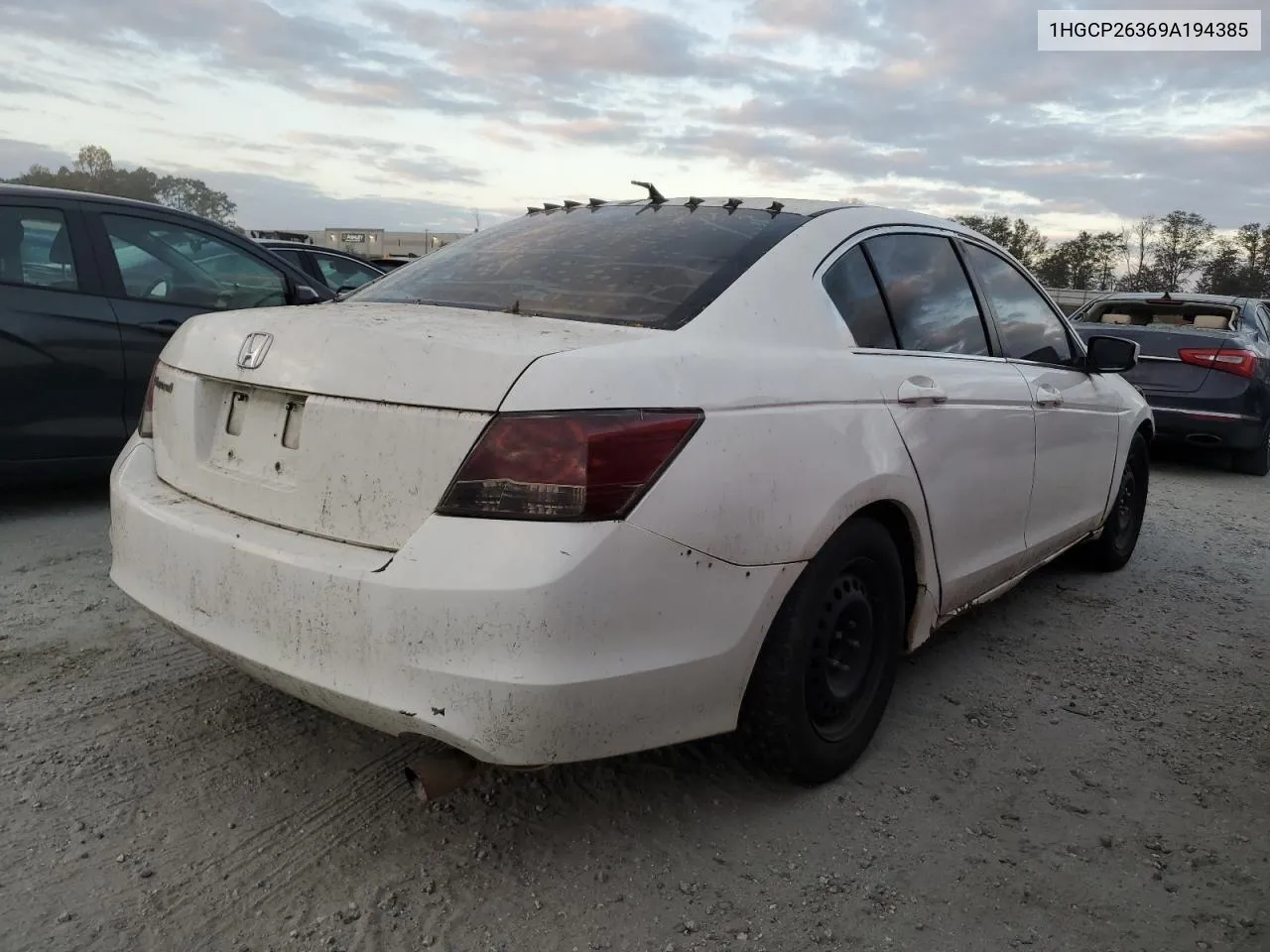 1HGCP26369A194385 2009 Honda Accord Lx