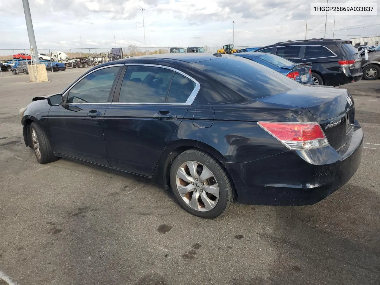 2009 Honda Accord Exl VIN: 1HGCP26869A033837 Lot: 79052834