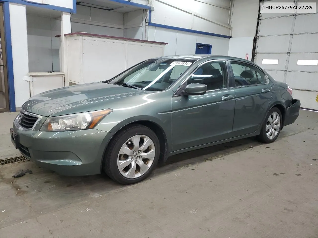 2009 Honda Accord Ex VIN: 1HGCP26779A022739 Lot: 79237374