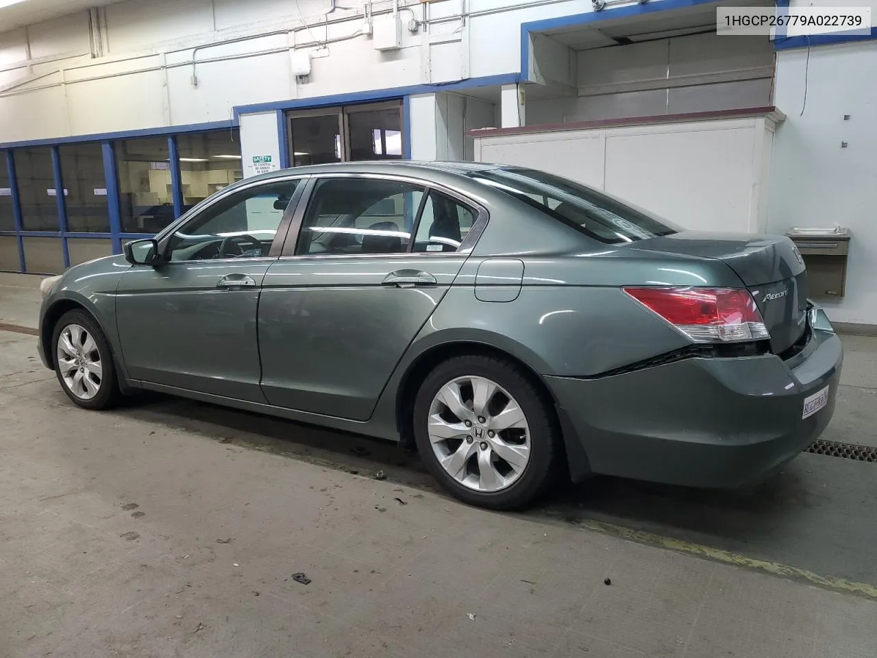 2009 Honda Accord Ex VIN: 1HGCP26779A022739 Lot: 79237374