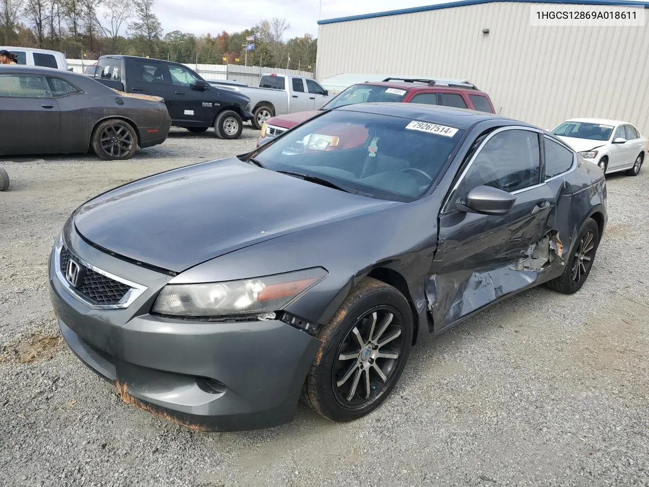 2009 Honda Accord Exl VIN: 1HGCS12869A018611 Lot: 79267514