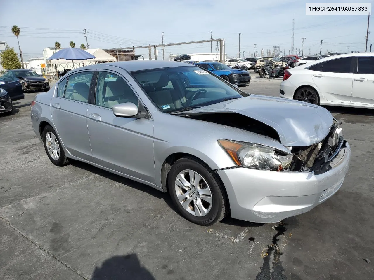 2009 Honda Accord Lxp VIN: 1HGCP26419A057833 Lot: 79485254