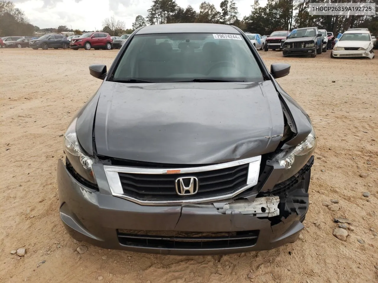 2009 Honda Accord Lx VIN: 1HGCP26359A192725 Lot: 79674244