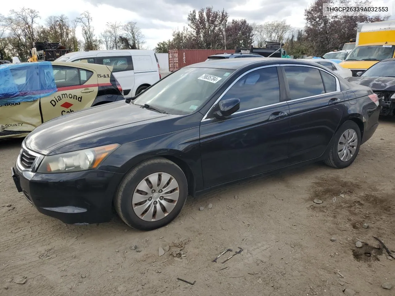 2009 Honda Accord Lx VIN: 1HGCP26339A032553 Lot: 79835784