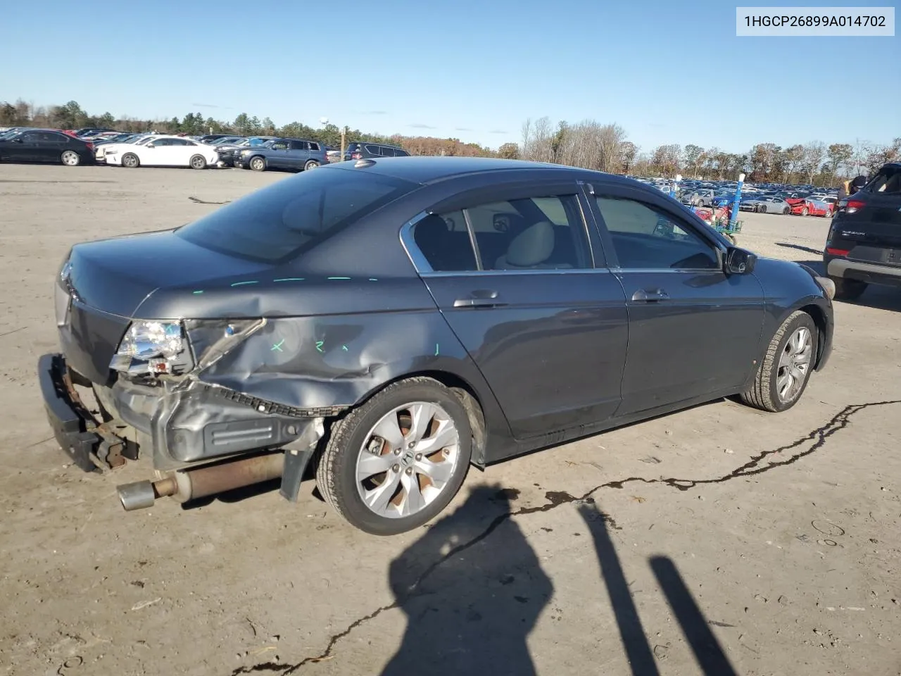 2009 Honda Accord Exl VIN: 1HGCP26899A014702 Lot: 79882434