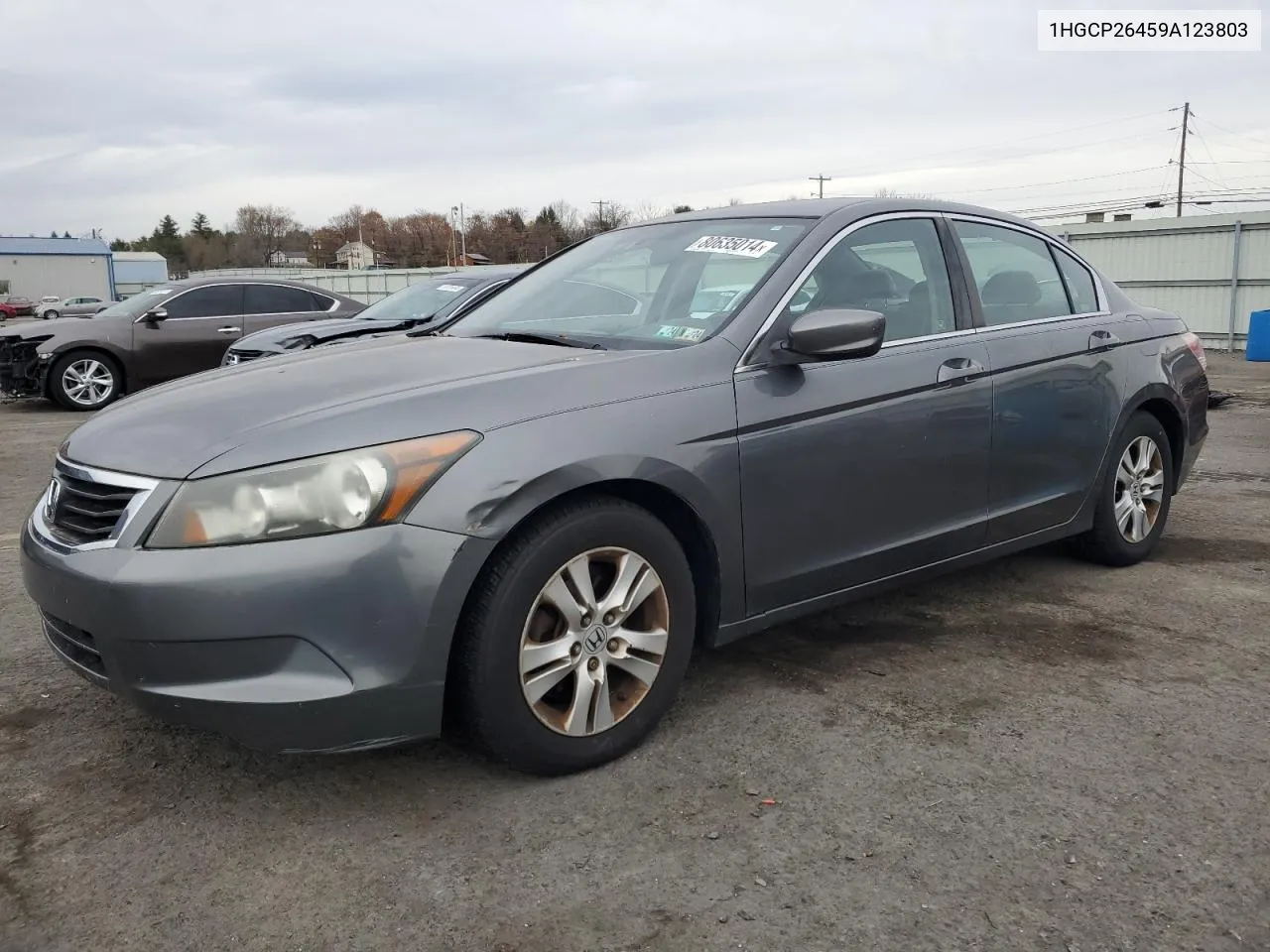 2009 Honda Accord Lxp VIN: 1HGCP26459A123803 Lot: 80635014