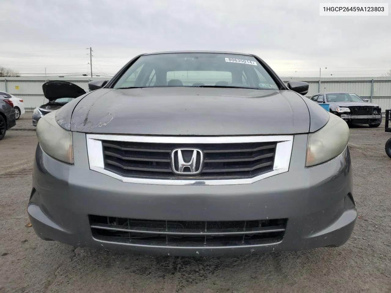 2009 Honda Accord Lxp VIN: 1HGCP26459A123803 Lot: 80635014