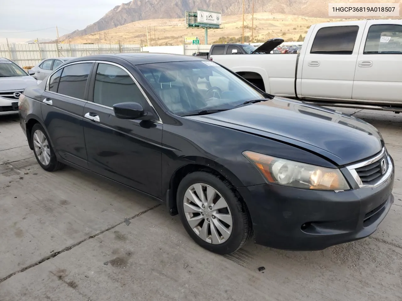 2009 Honda Accord Exl VIN: 1HGCP36819A018507 Lot: 80713434