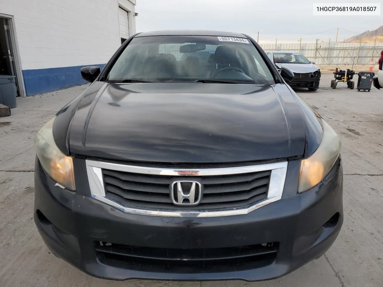 2009 Honda Accord Exl VIN: 1HGCP36819A018507 Lot: 80713434