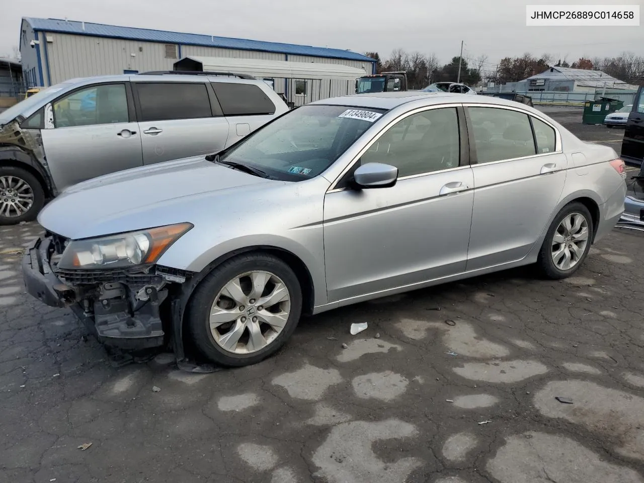 2009 Honda Accord Exl VIN: JHMCP26889C014658 Lot: 81349804