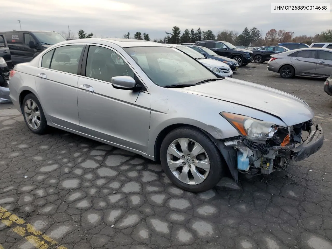 2009 Honda Accord Exl VIN: JHMCP26889C014658 Lot: 81349804