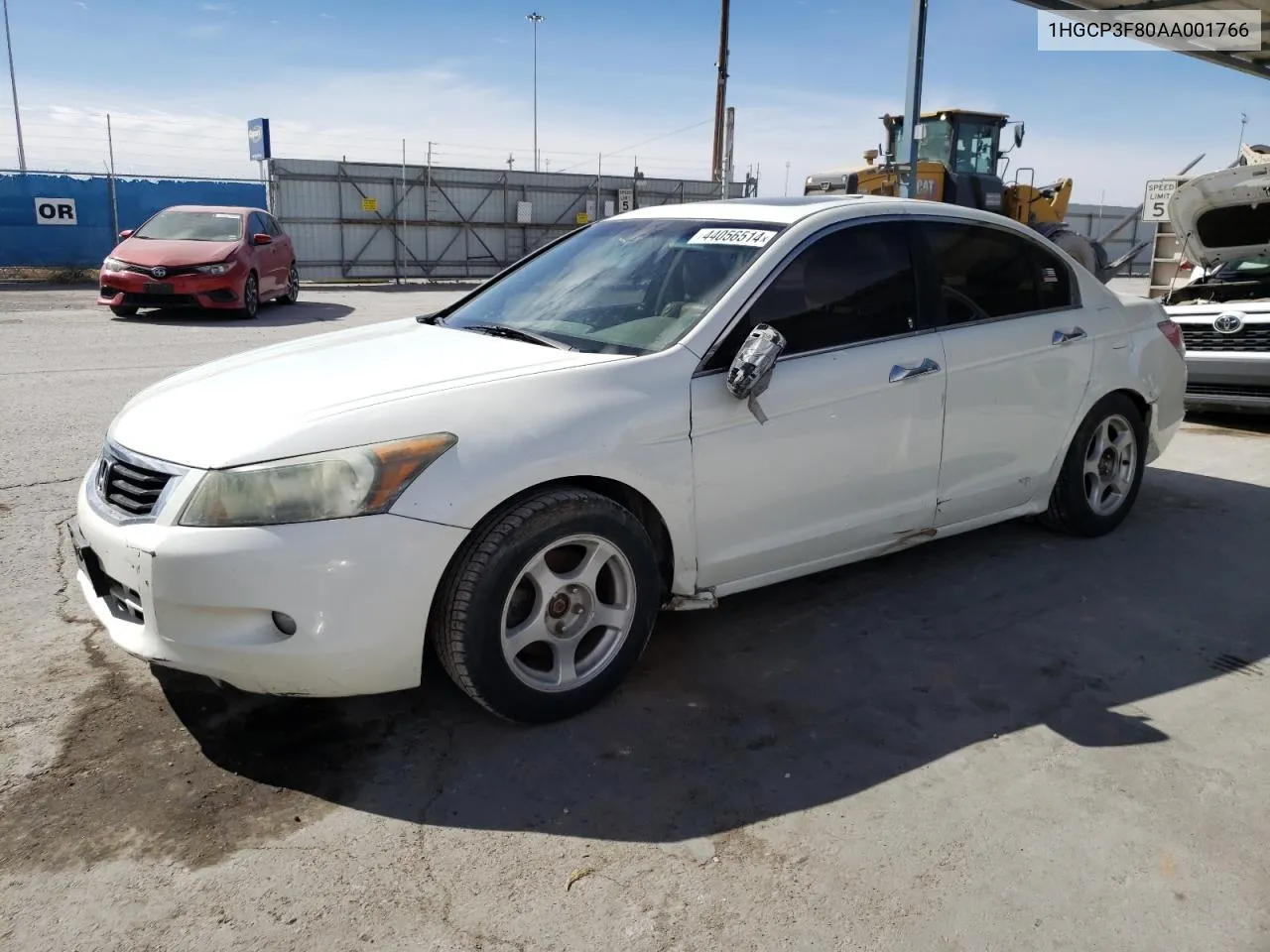 2010 Honda Accord Exl VIN: 1HGCP3F80AA001766 Lot: 44056514