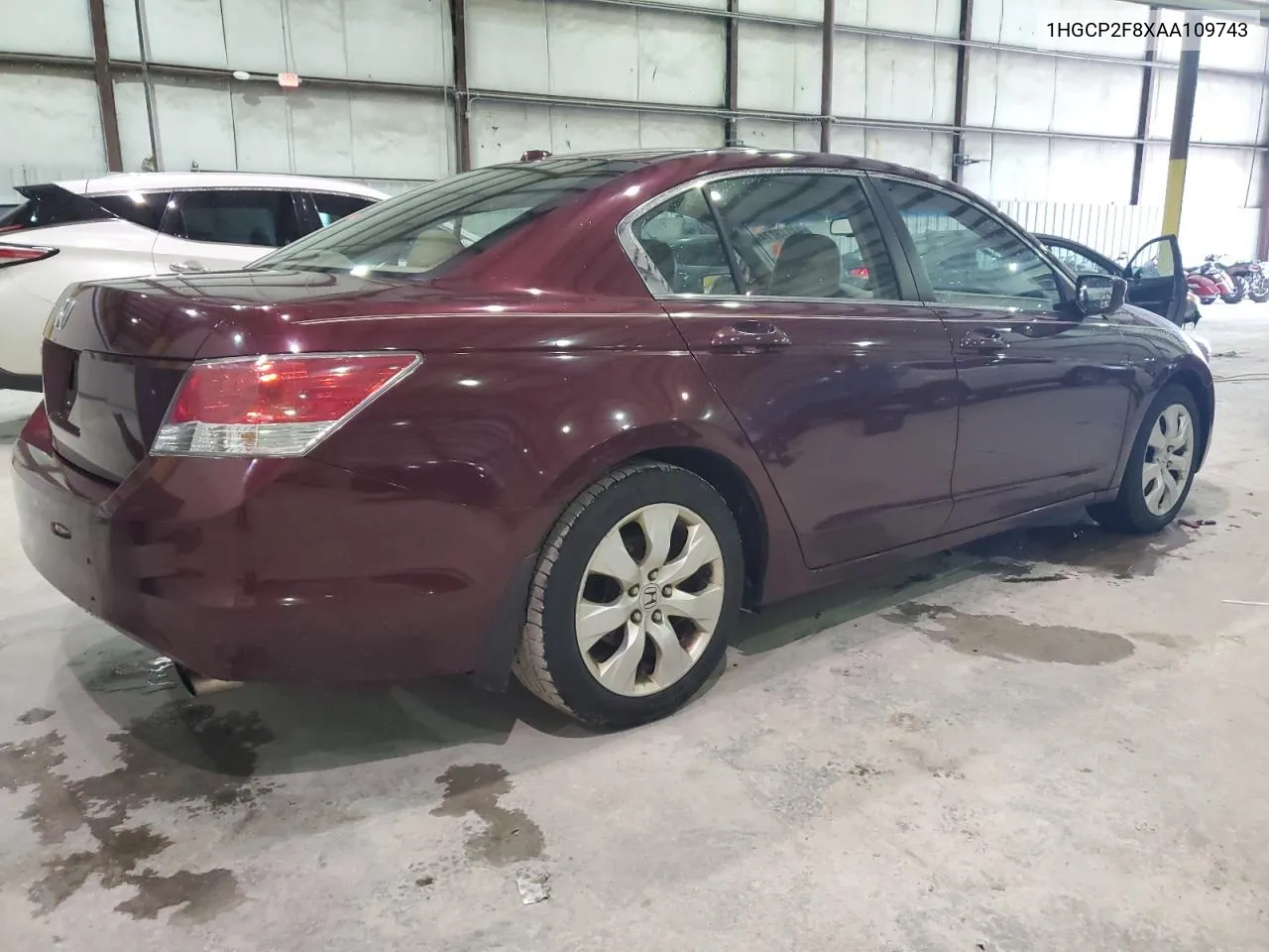 1HGCP2F8XAA109743 2010 Honda Accord Exl