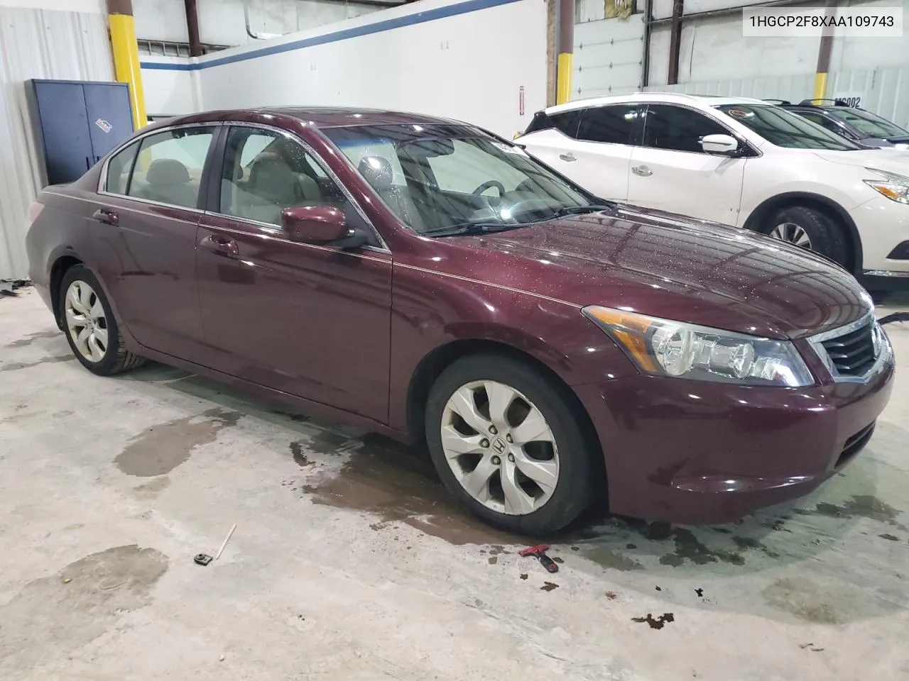 1HGCP2F8XAA109743 2010 Honda Accord Exl