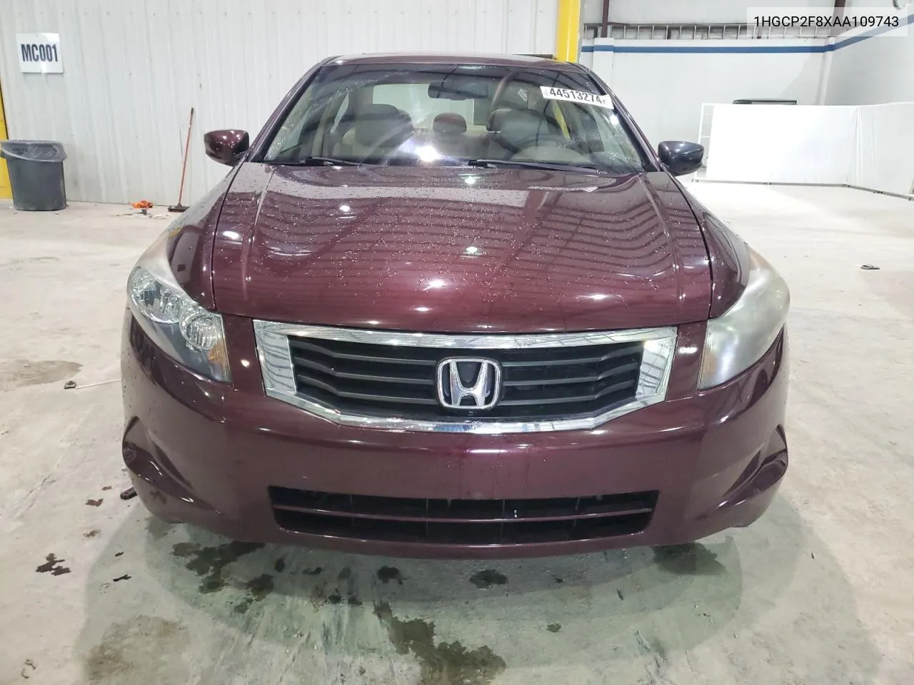 2010 Honda Accord Exl VIN: 1HGCP2F8XAA109743 Lot: 44513274