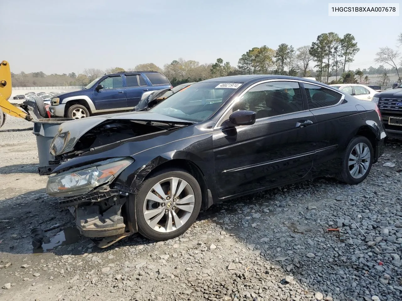 1HGCS1B8XAA007678 2010 Honda Accord Exl