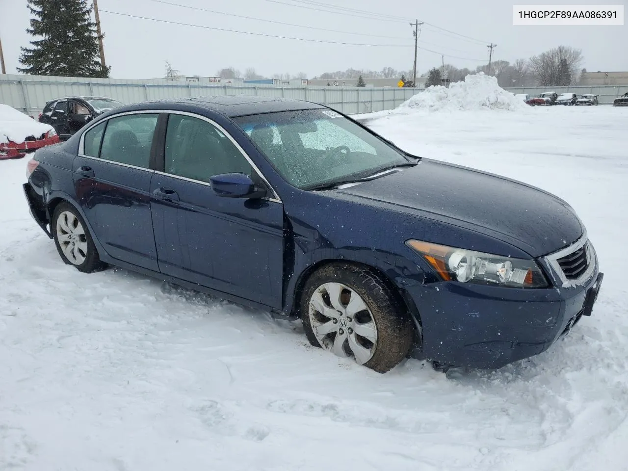 1HGCP2F89AA086391 2010 Honda Accord Exl