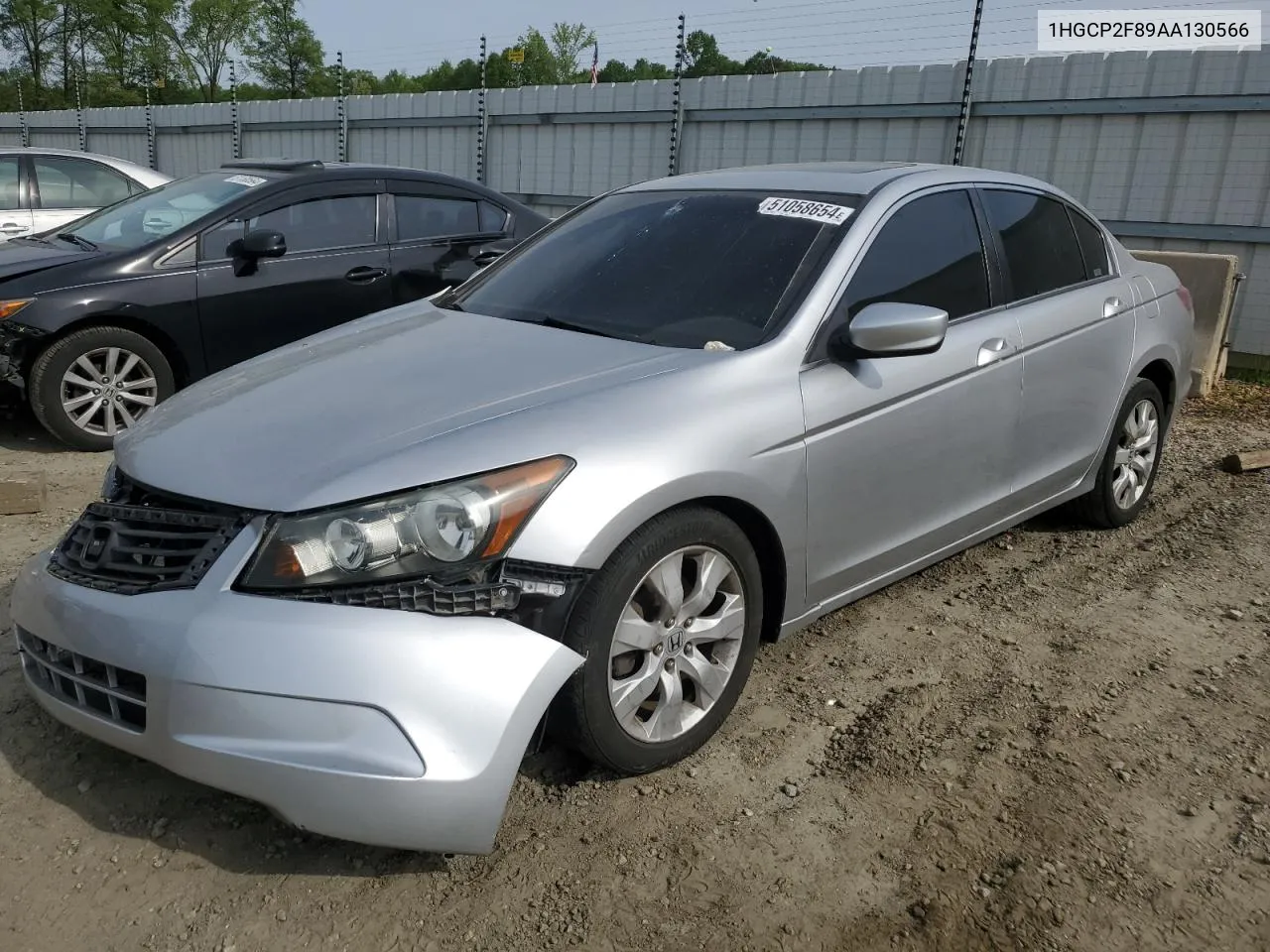 2010 Honda Accord Exl VIN: 1HGCP2F89AA130566 Lot: 51058654