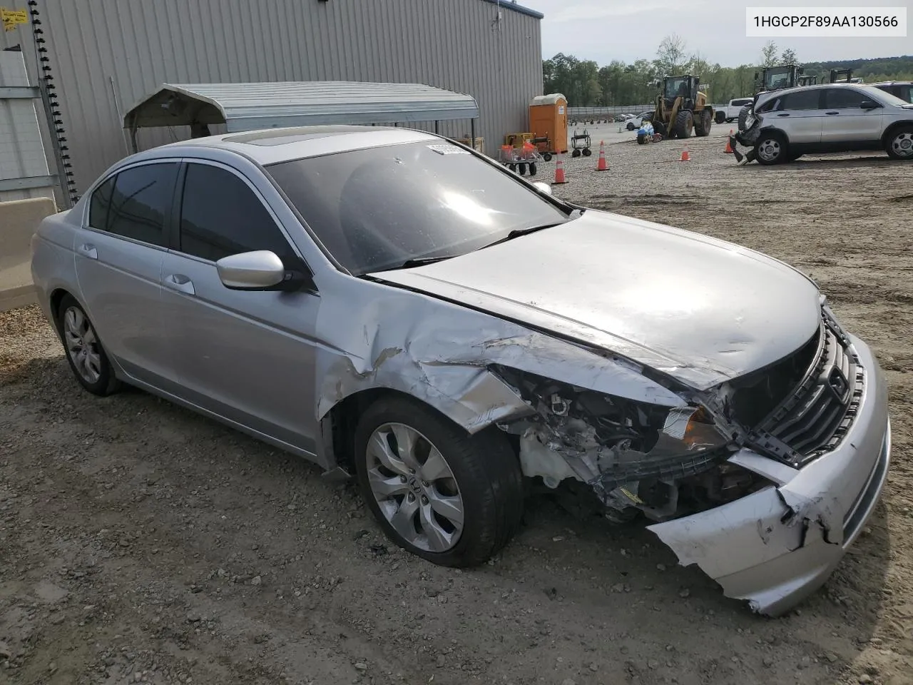 2010 Honda Accord Exl VIN: 1HGCP2F89AA130566 Lot: 51058654