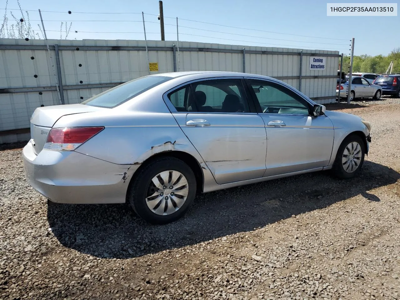 2010 Honda Accord Lx VIN: 1HGCP2F35AA013510 Lot: 53166984