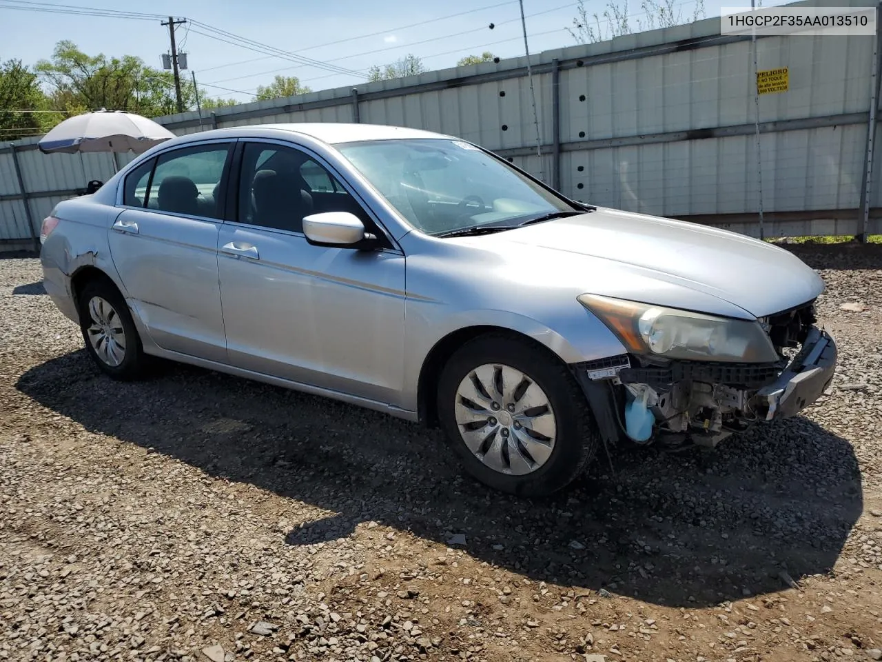 2010 Honda Accord Lx VIN: 1HGCP2F35AA013510 Lot: 53166984