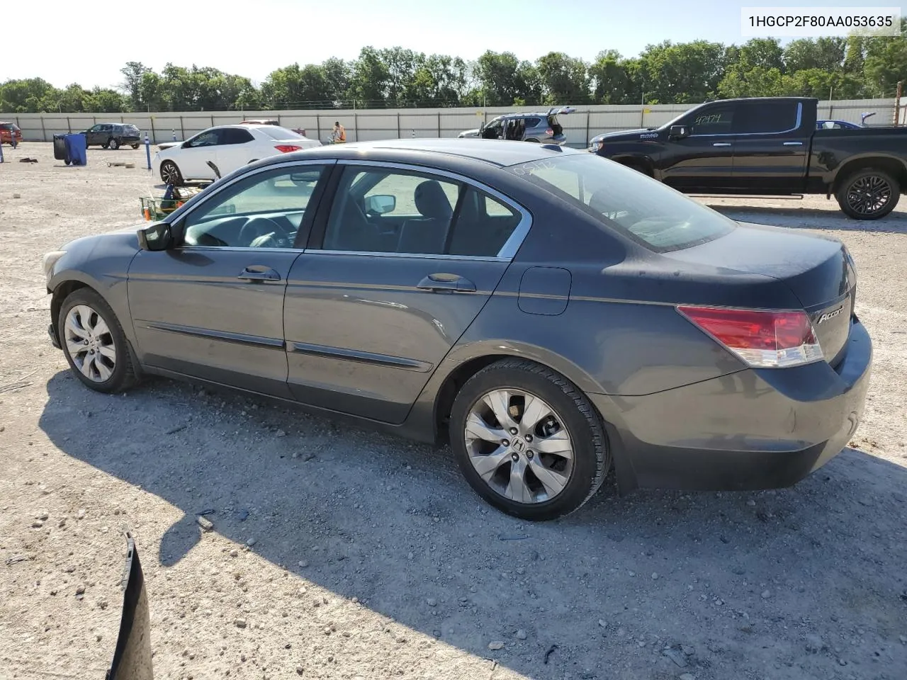 1HGCP2F80AA053635 2010 Honda Accord Exl