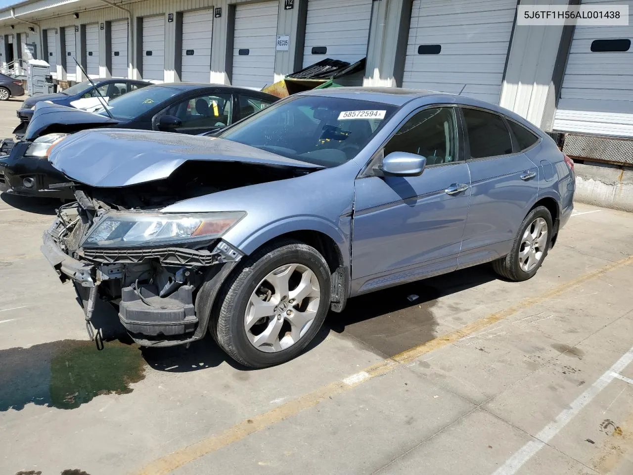 2010 Honda Accord Crosstour Exl VIN: 5J6TF1H56AL001438 Lot: 58572594