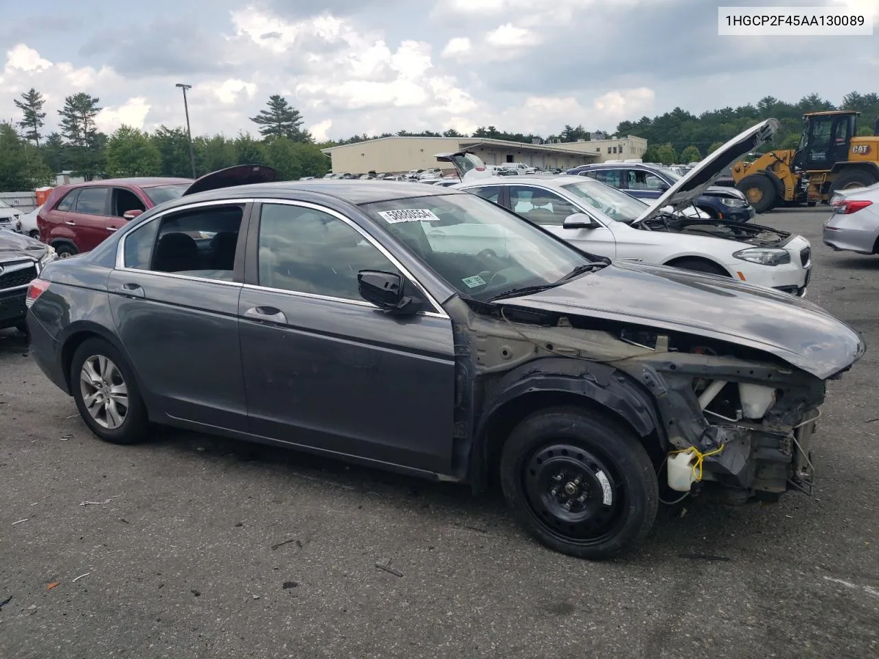 2010 Honda Accord Lxp VIN: 1HGCP2F45AA130089 Lot: 58880554