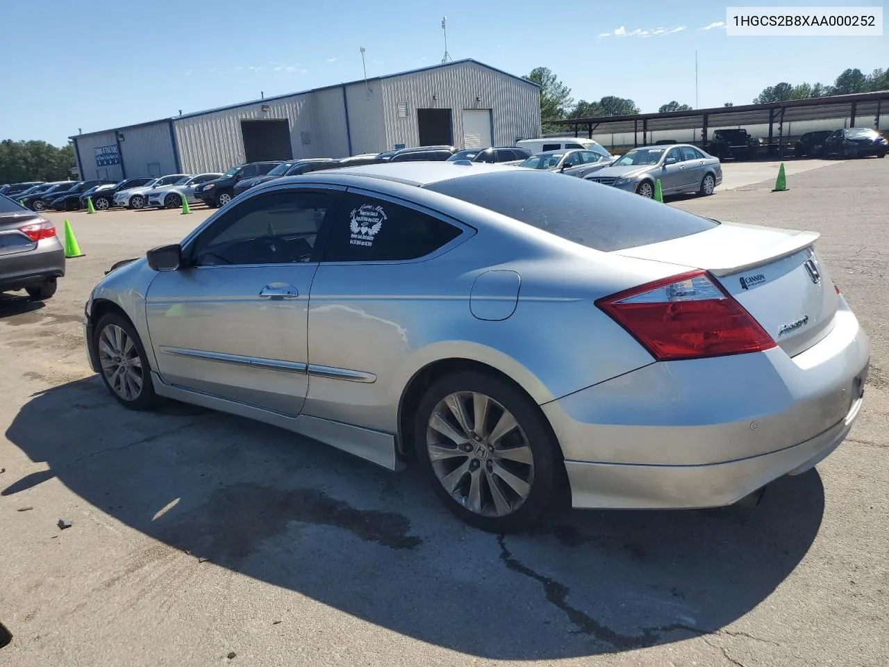 1HGCS2B8XAA000252 2010 Honda Accord Exl