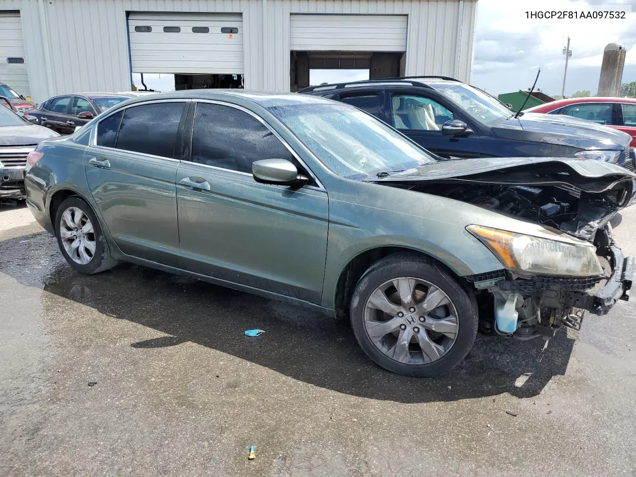 2010 Honda Accord Exl VIN: 1HGCP2F81AA097532 Lot: 61159984